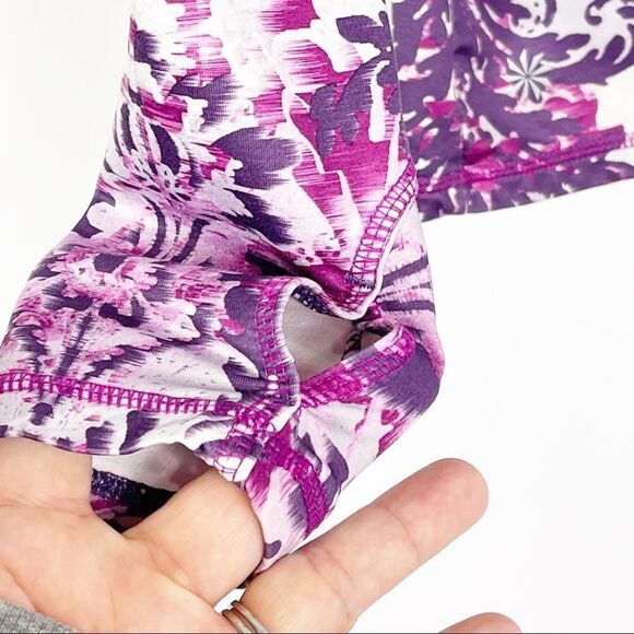 Athleta Sierra Thermal Floral Haze Half Zip - Picture 4 of 12